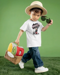 Mickey Street Style Kids Graphic T-Shirt