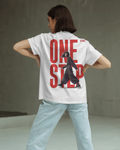 One Step Graphic Oversized T-Shirt