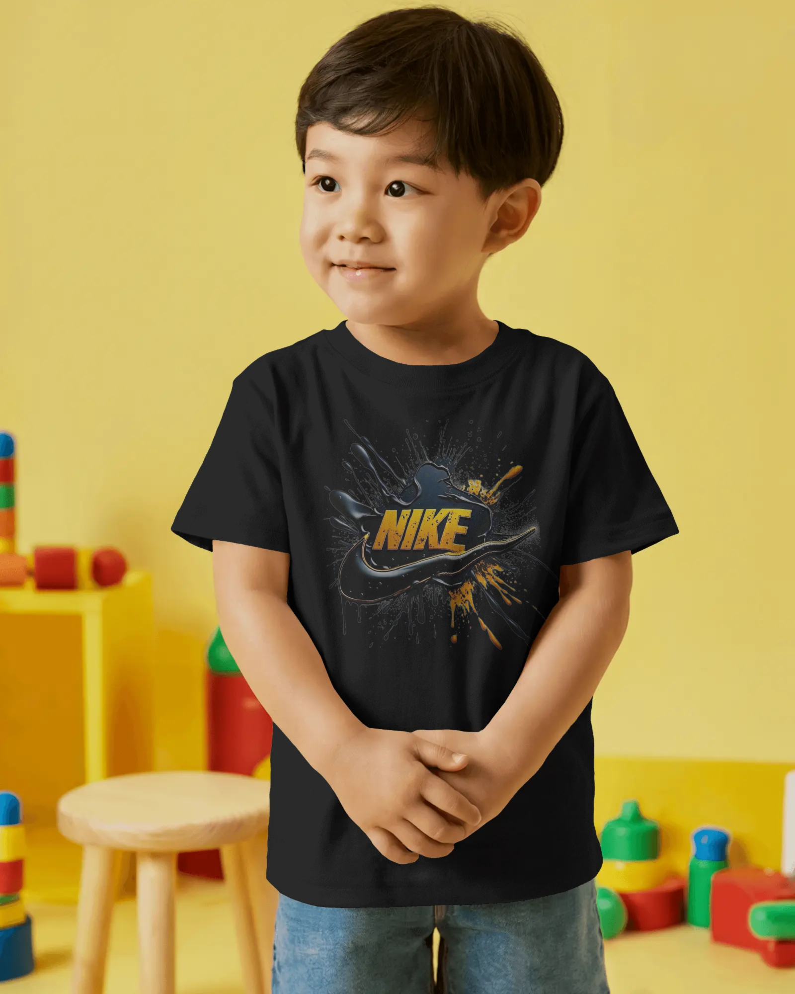 Kids Splash Graphic T-Shirt