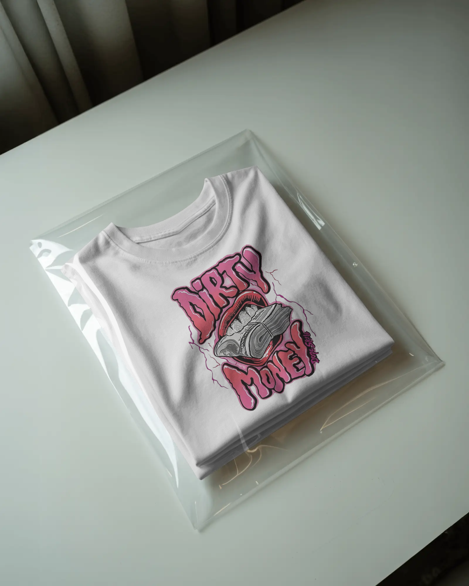 Dirty Money Street Graphic T-Shirt