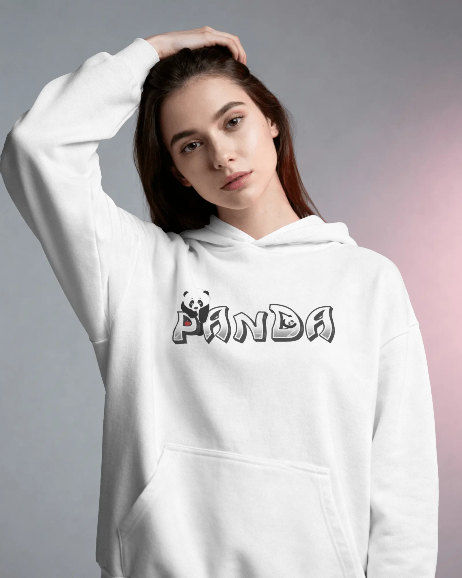 Women's Panda Street Graphic Hoodie