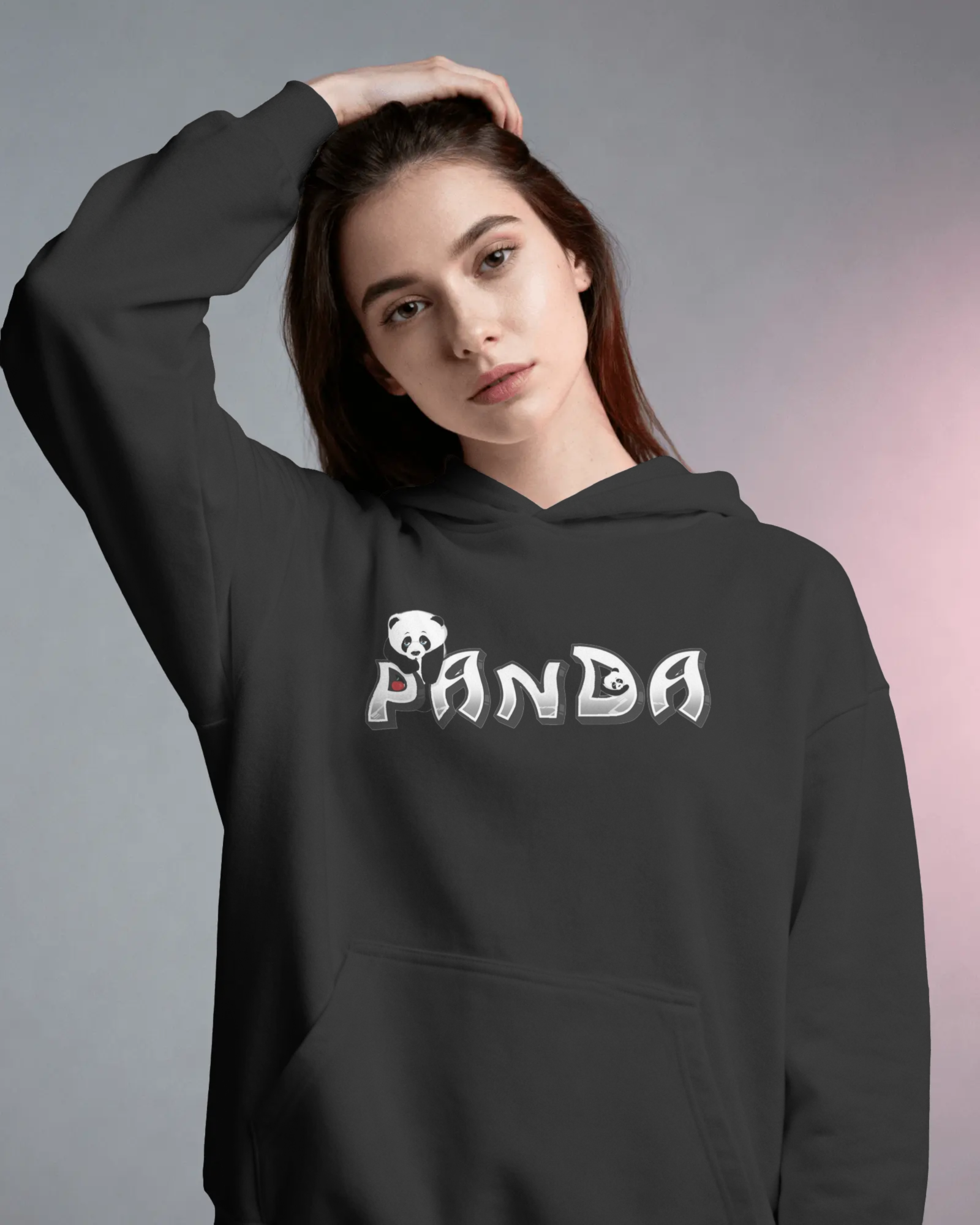 Women's Panda Street Graphic Hoodie