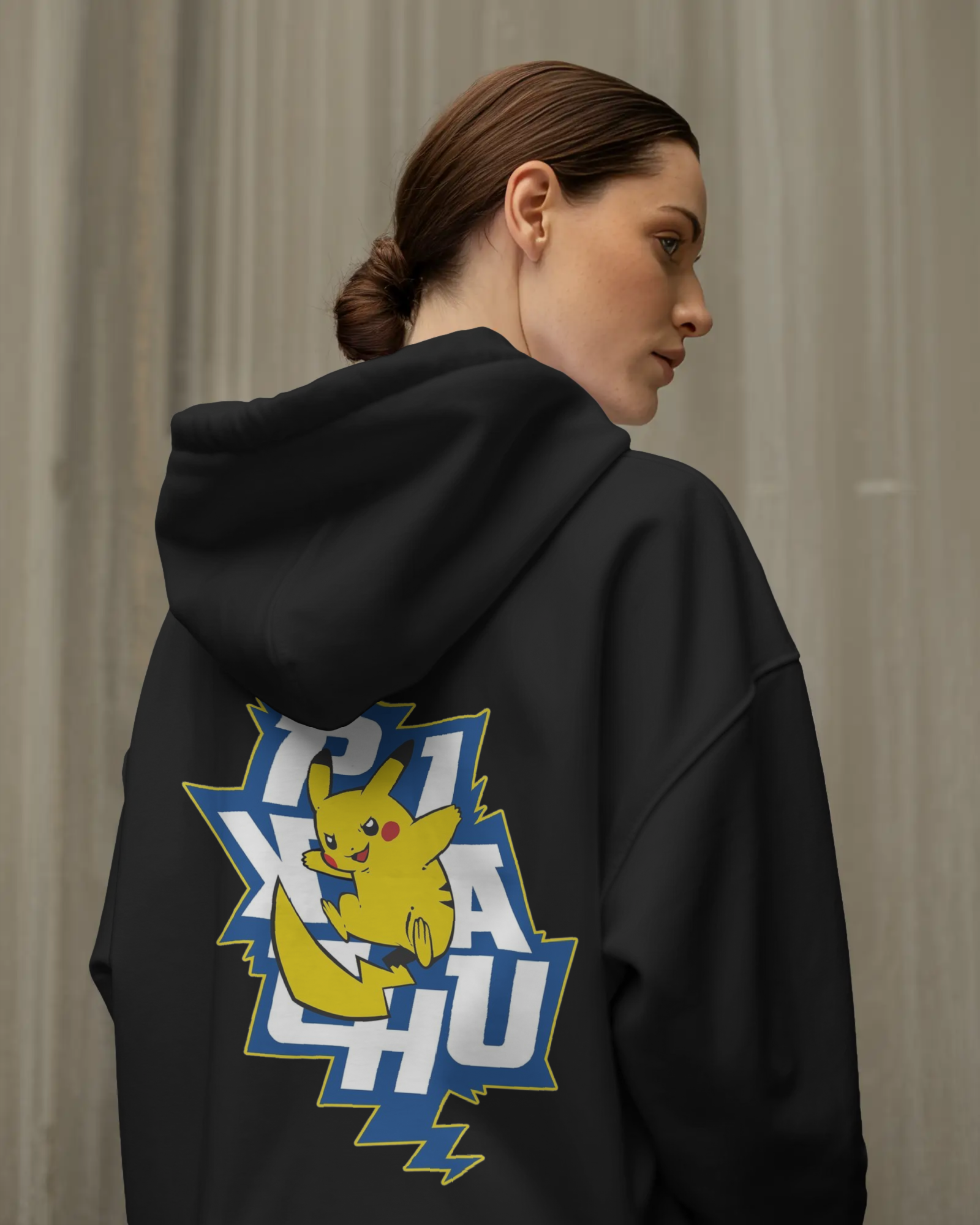 Electric Thunder Graphic Hoodie