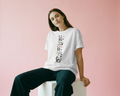 Cute Panda Stack Graphic T-Shirt