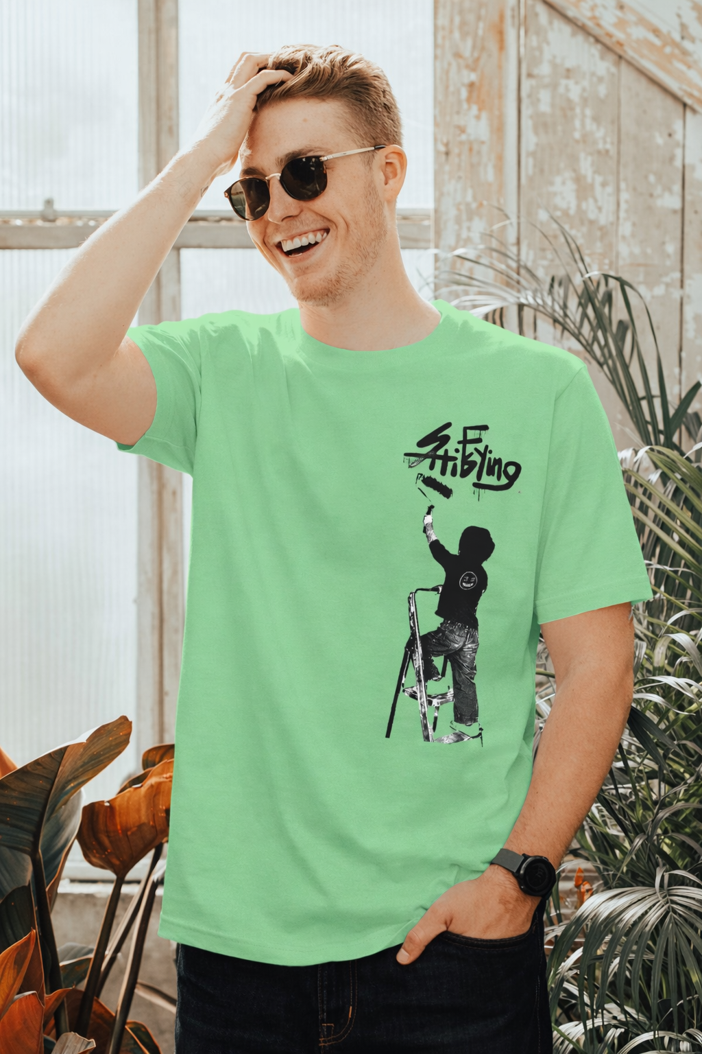 Street Artist Graphic T-Shirt