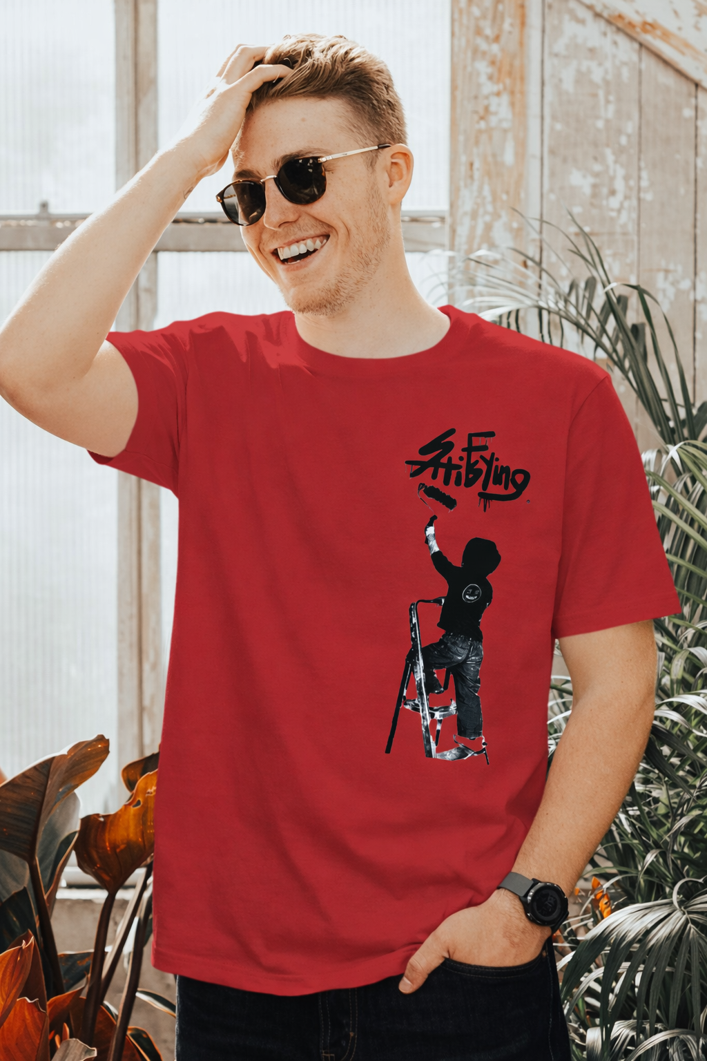 Street Artist Graphic T-Shirt