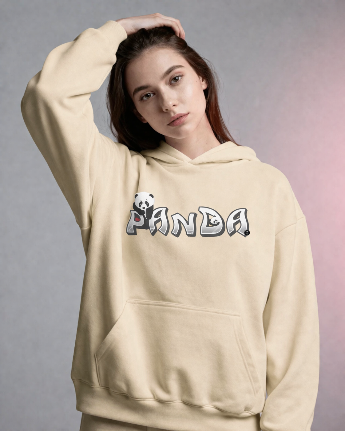 Women's Panda Street Graphic Hoodie