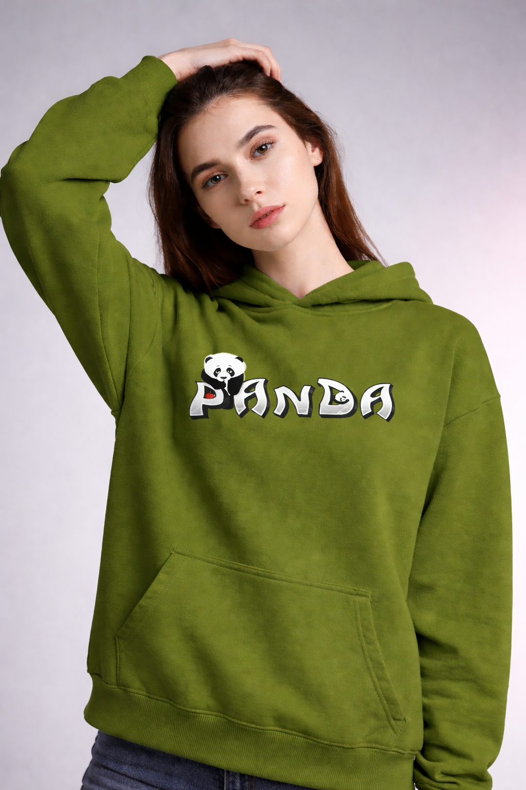 Women's Panda Street Graphic Hoodie