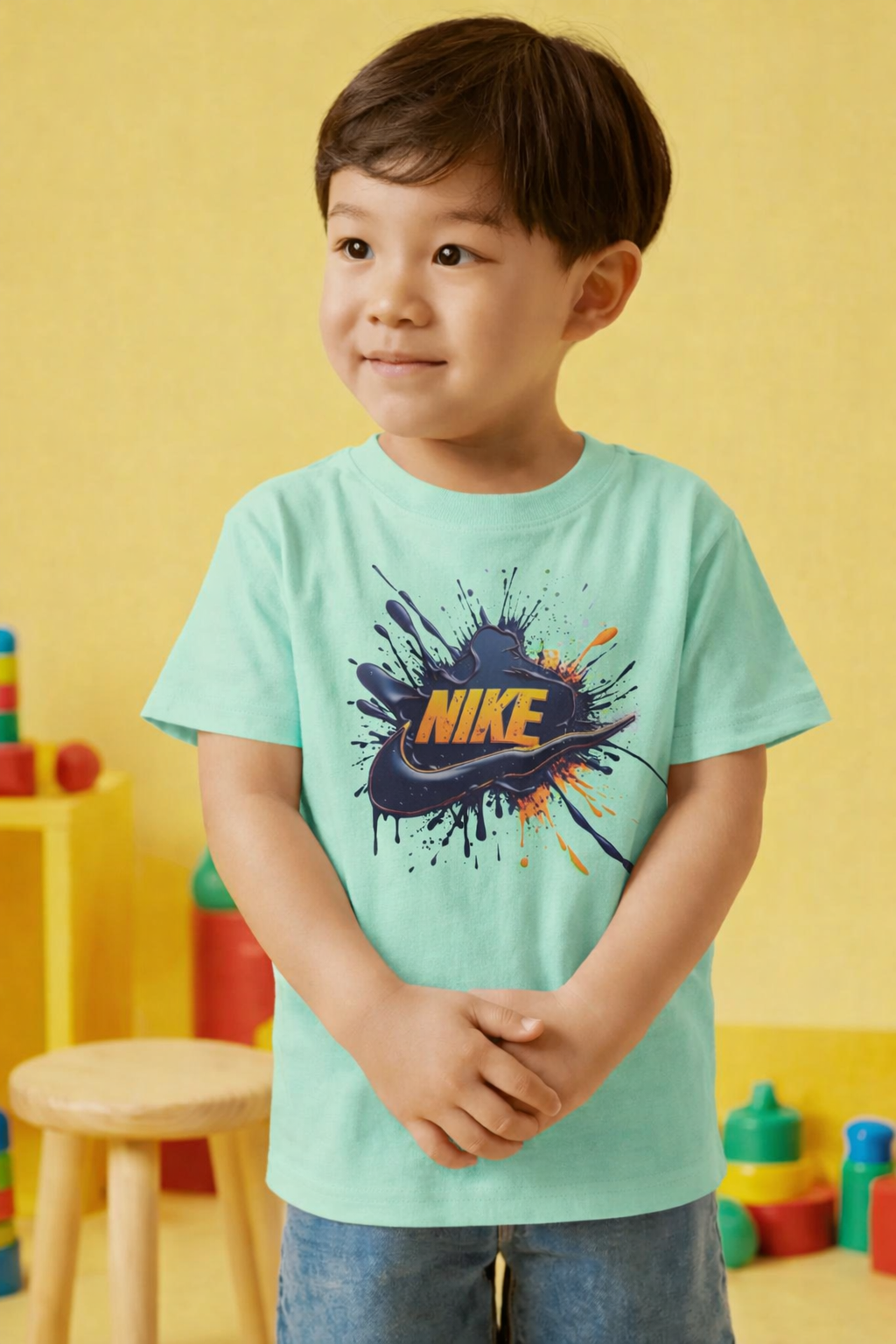 Kids Splash Graphic T-Shirt