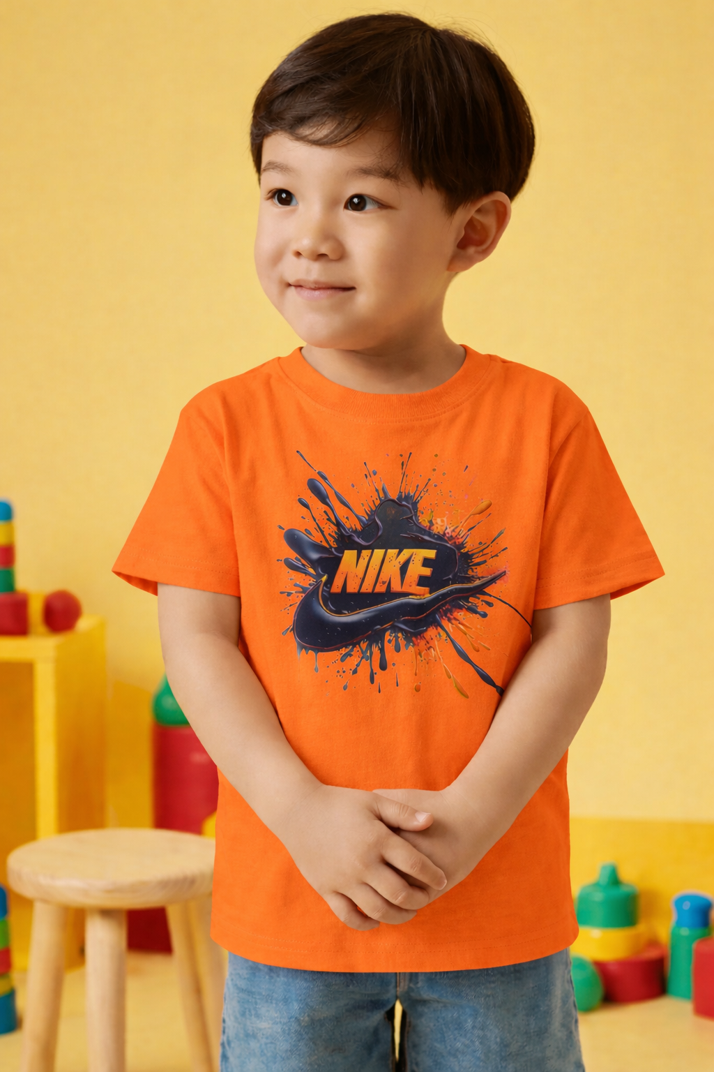Kids Splash Graphic T-Shirt