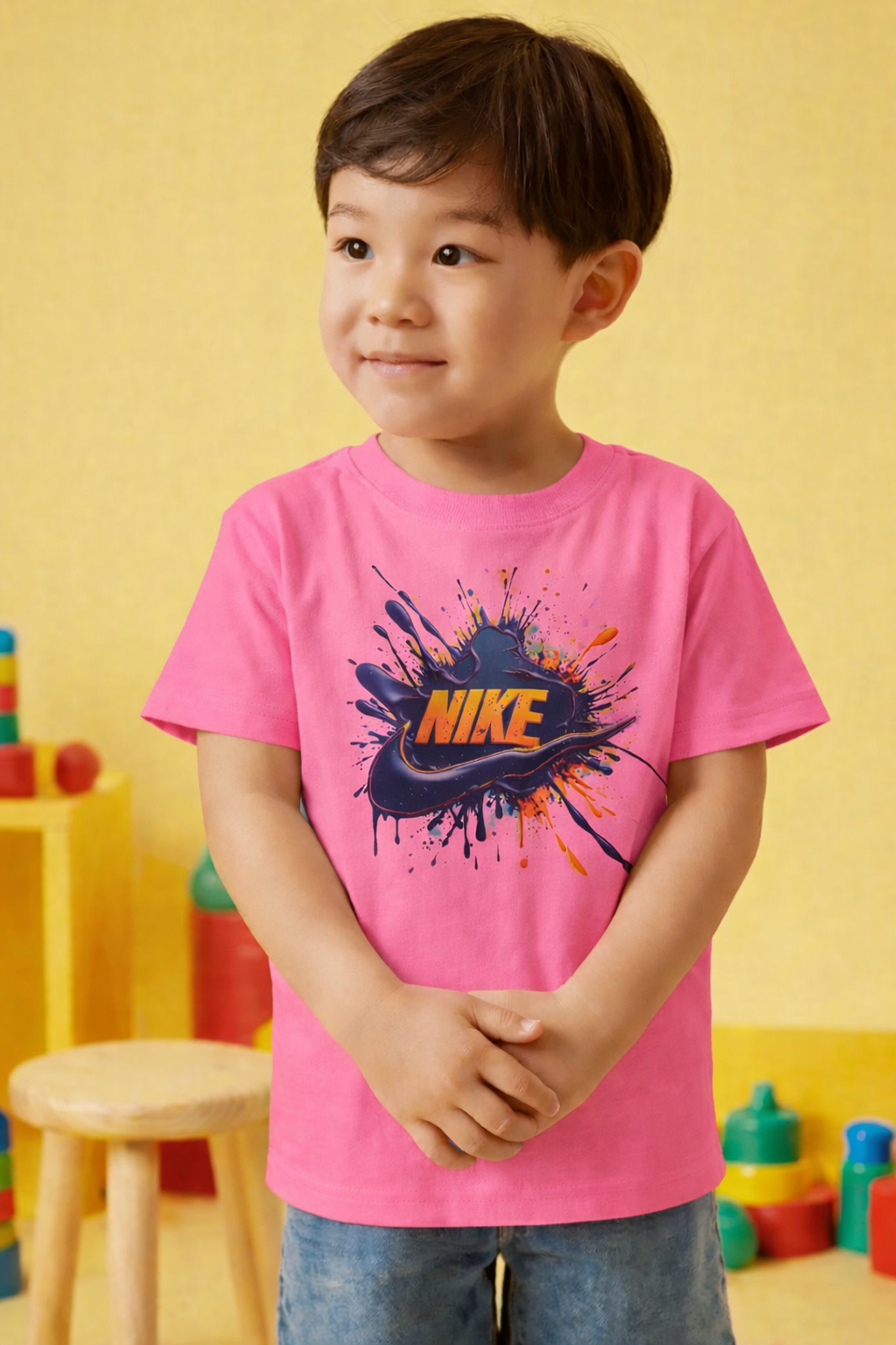 Kids Splash Graphic T-Shirt