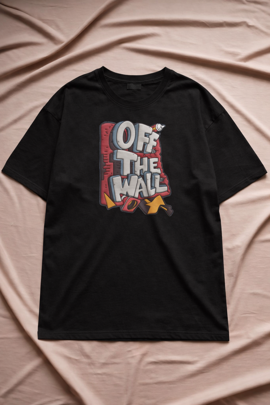 Off The Wall Graphic Oversized T-Shirt