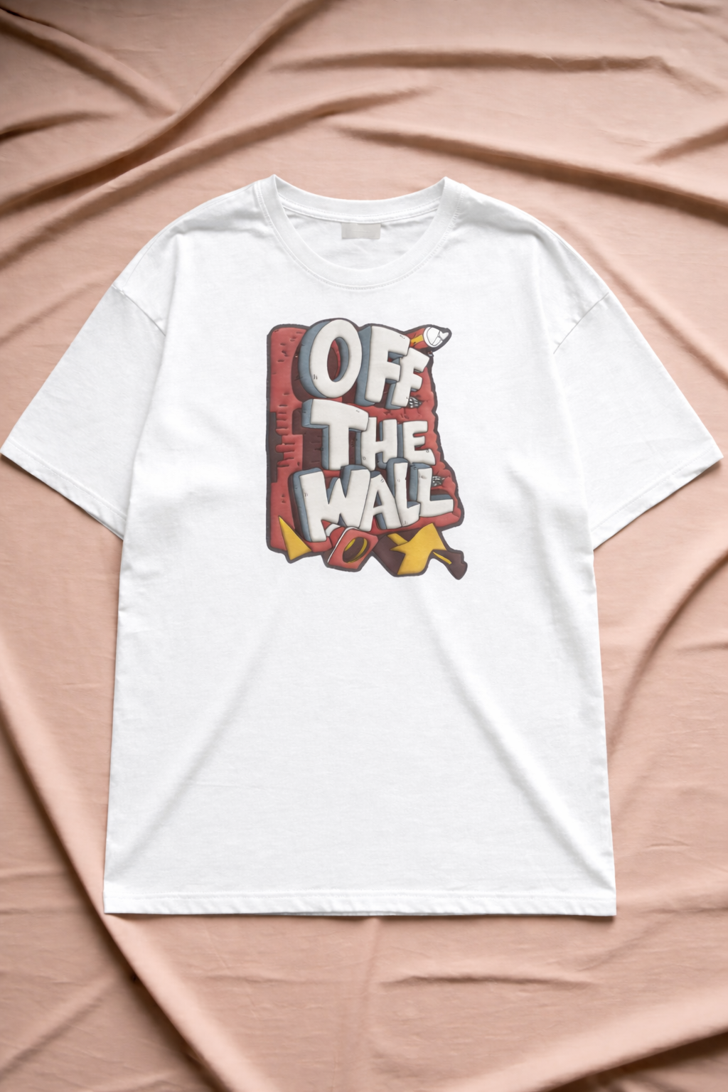 Off The Wall Graphic Oversized T-Shirt