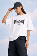 Faded Street Graphic Oversized T-Shirt