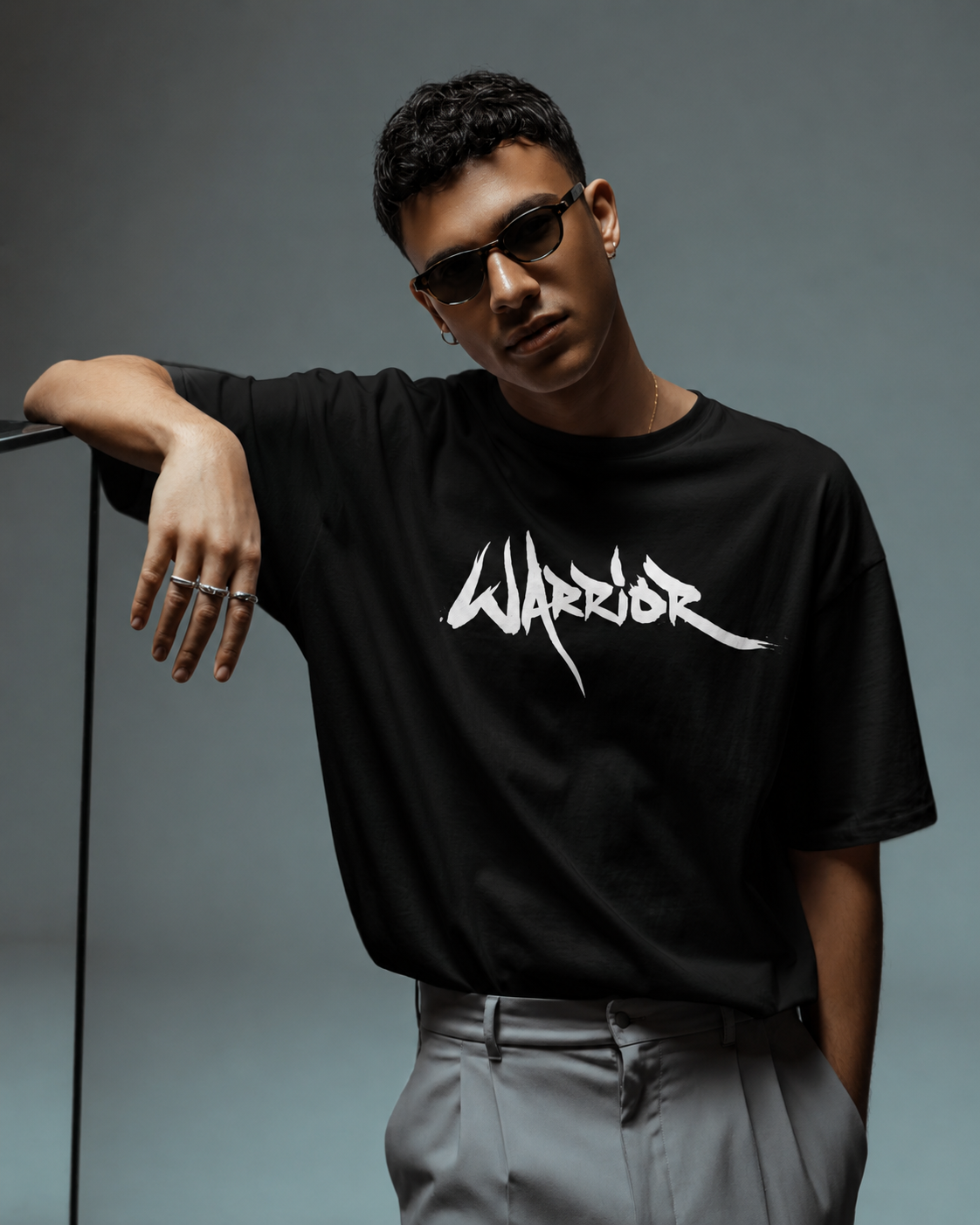 Men's Warrior Oversized T-Shirt