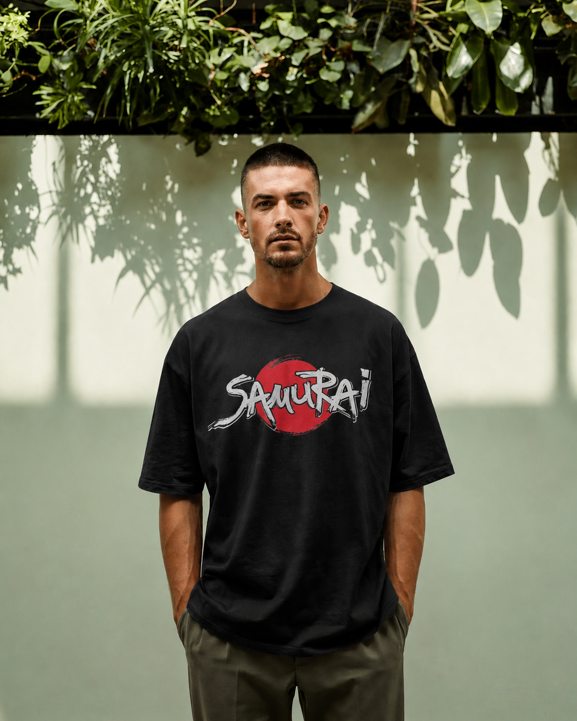 Men's Samurai Oversized T-Shirt