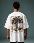 Sunset Palm Oversized T-Shirt