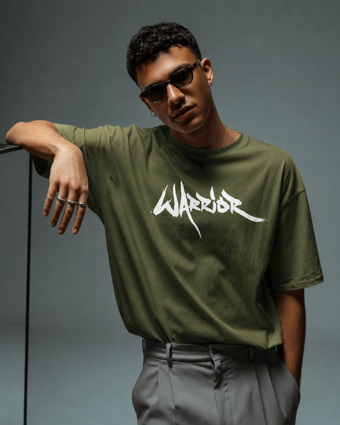 Men's Warrior Oversized T-Shirt