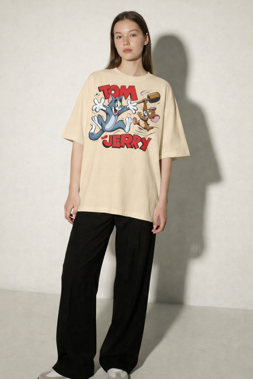 Women's Classic Cartoon Oversized T-Shirt