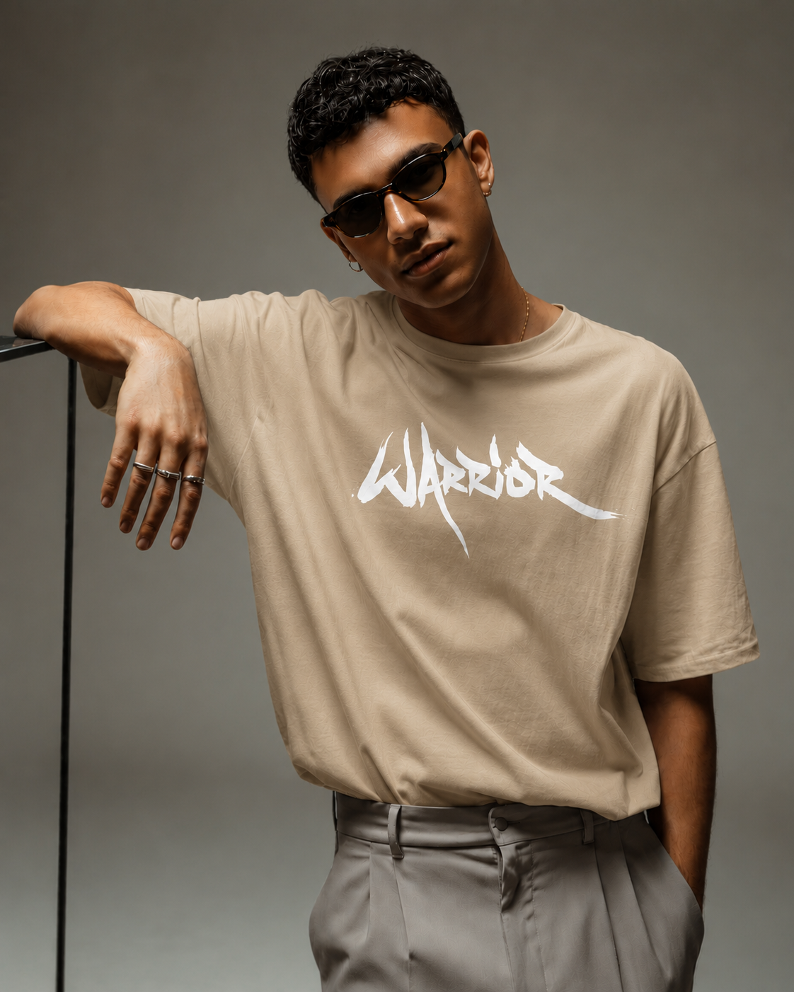 Men's Warrior Oversized T-Shirt