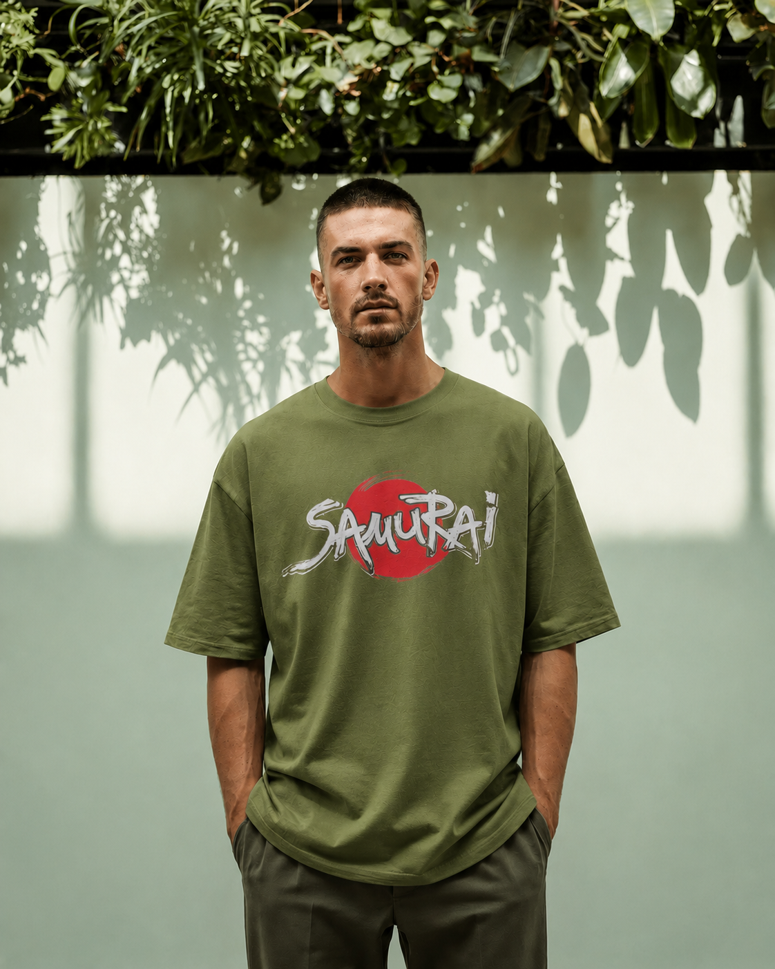 Men's Samurai Oversized T-Shirt