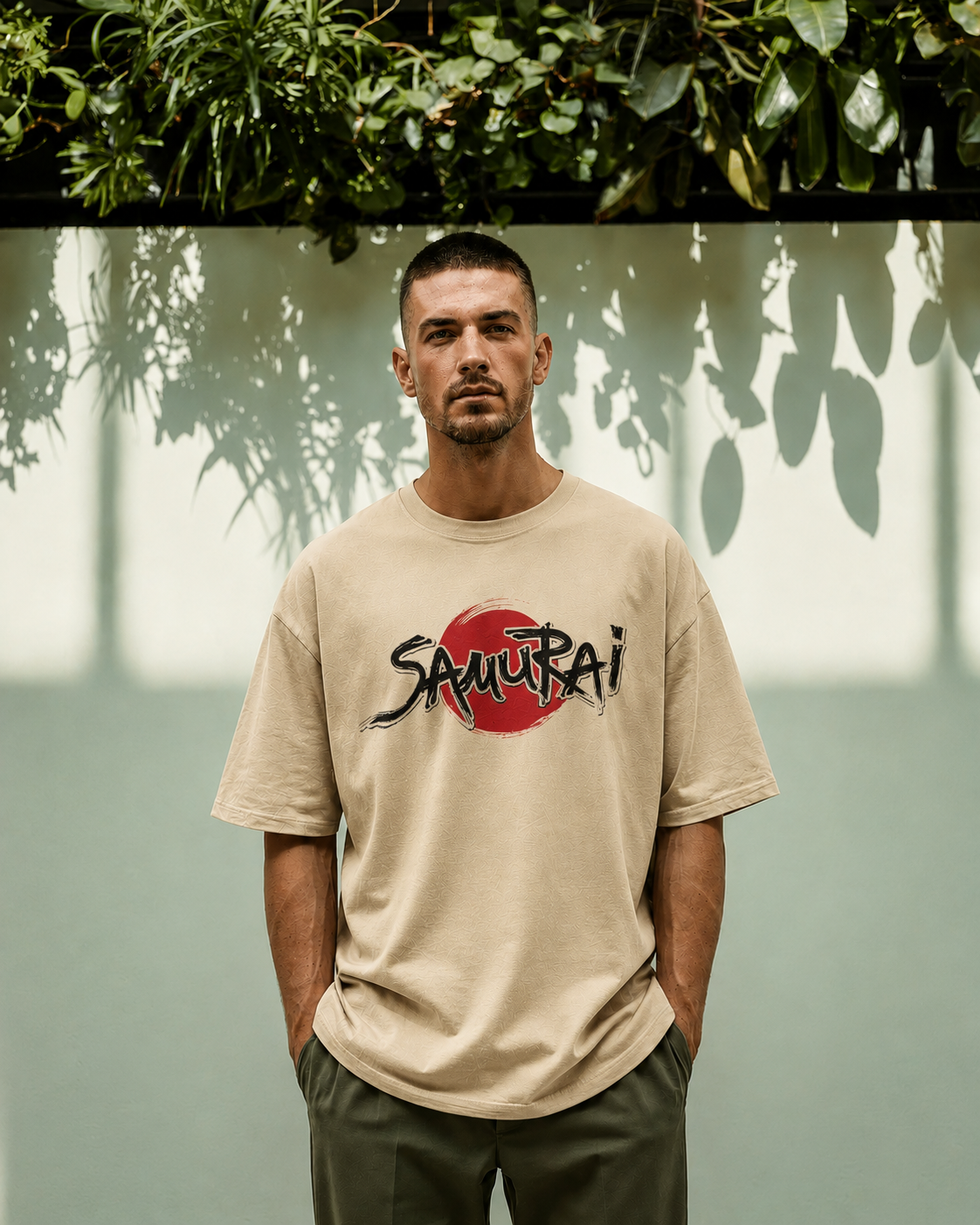 Men's Samurai Oversized T-Shirt