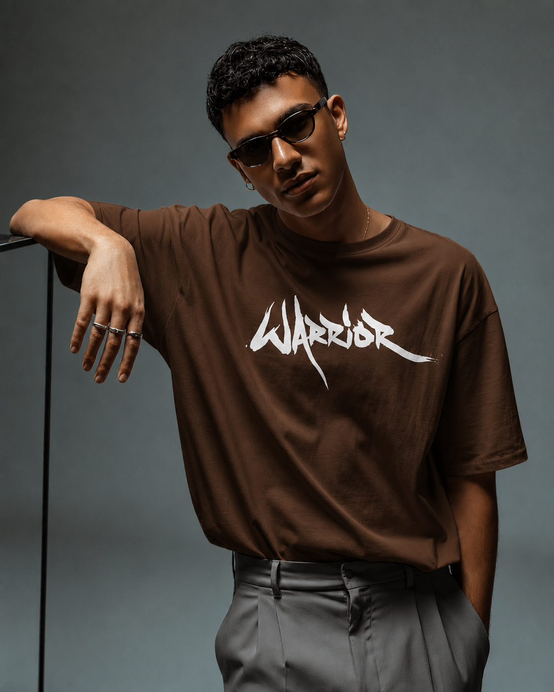 Men's Warrior Oversized T-Shirt