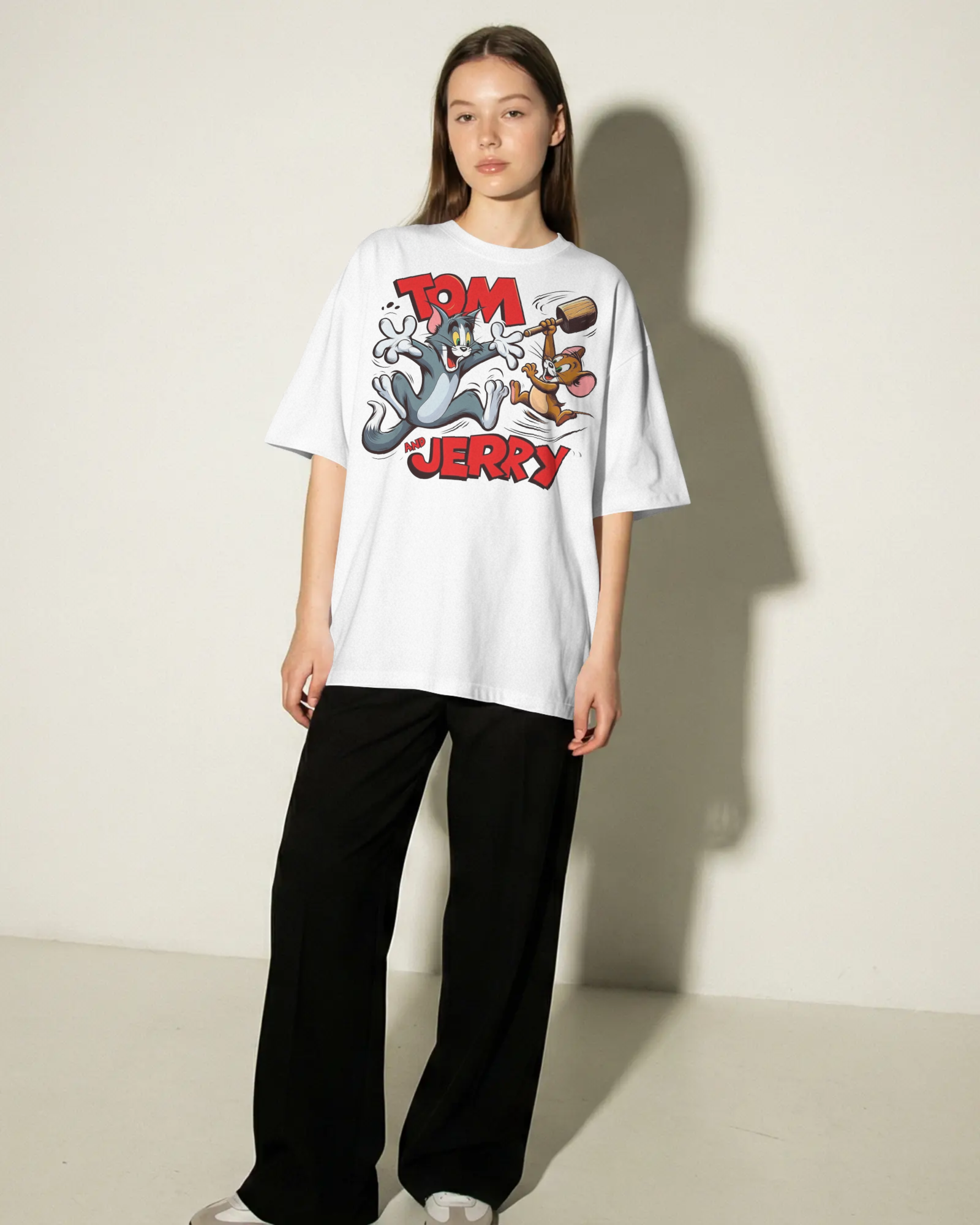 Women's Classic Cartoon Oversized T-Shirt